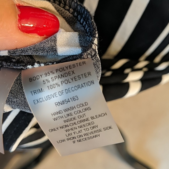 Calvin Klein Studded Faux Leather Dress - Picture 6 of 6